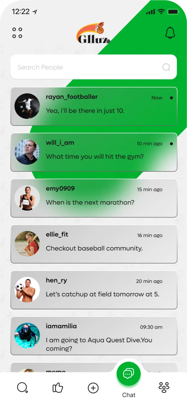 Your sports profile