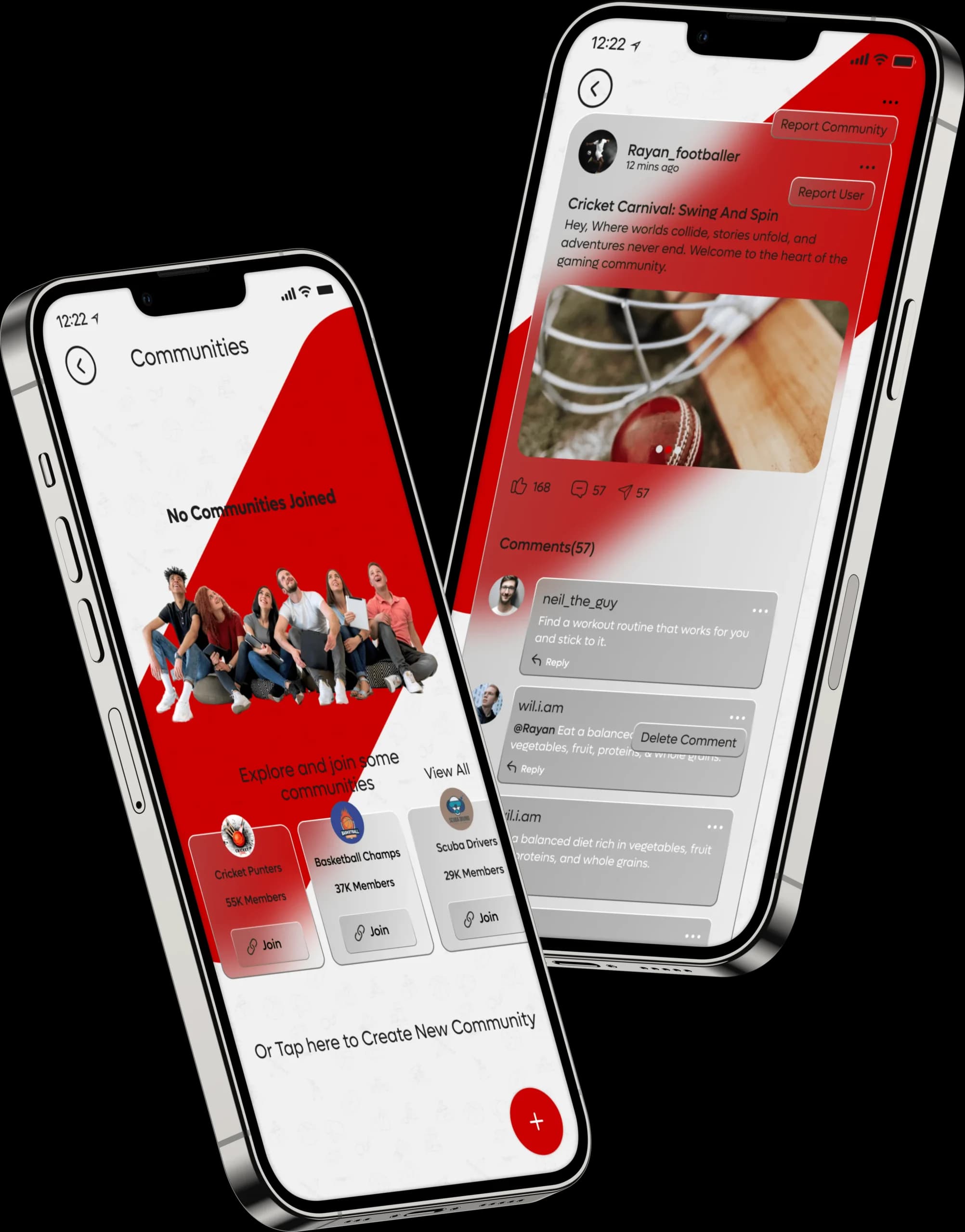 Glluz sports community